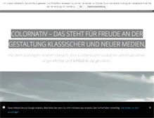 Tablet Screenshot of colornativ.de